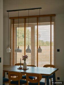 Żaluzja drewniana bambusowa