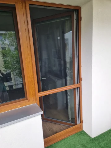 Moskitiera drzwiowa złoty dąb Moskitiera drzwiowa złoty dąb